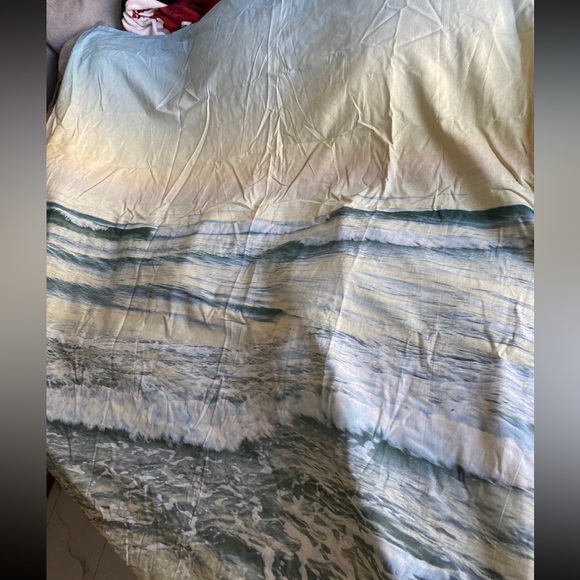 OU Sunset on the Beach Tapestry - Picture 5 of 8